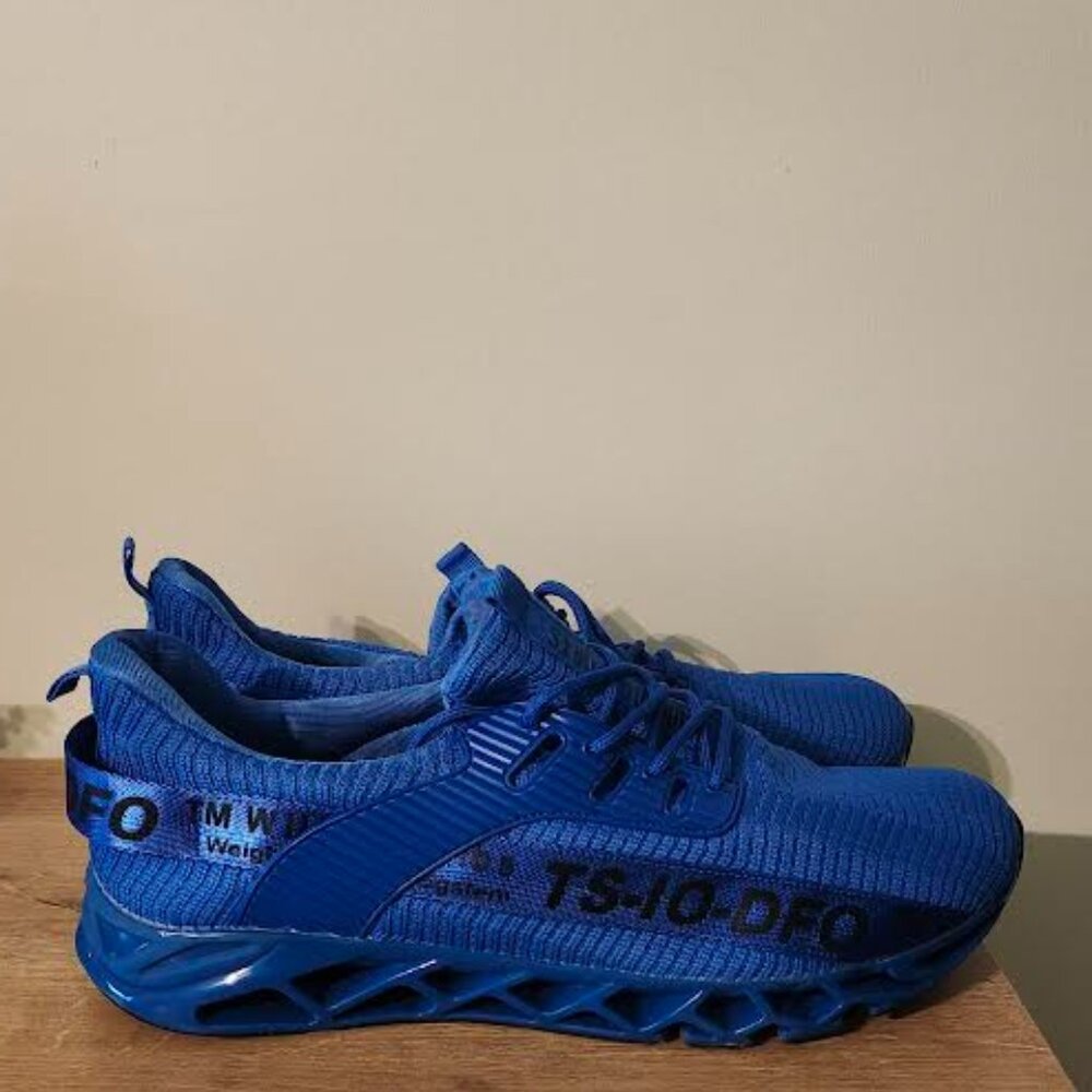 TSIODFO Men's Running Shoes Green Size 13